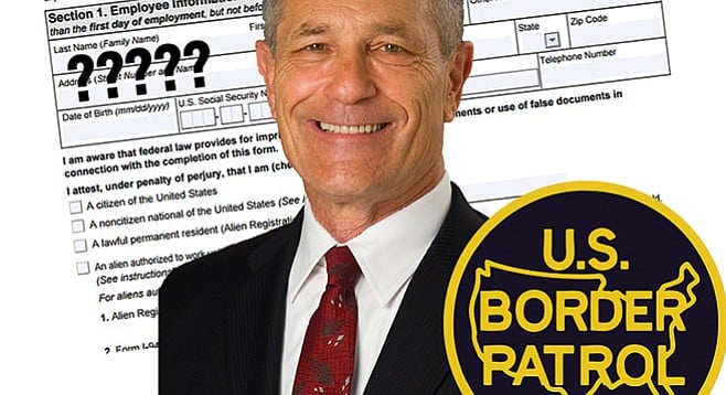 Alan Bersin seems a pro on immigration policy...and a beginner on how to properly vet household personnel.