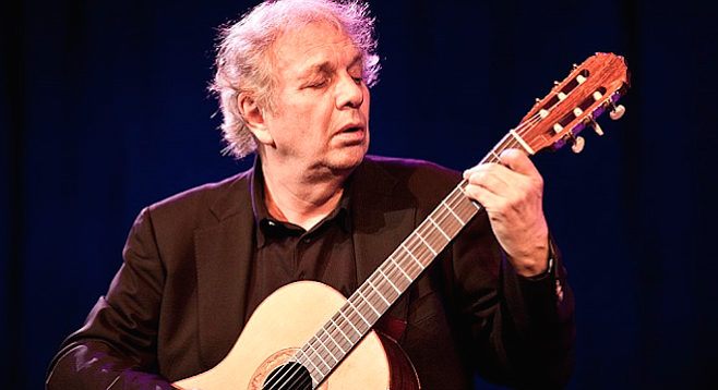 The Athenaeum Music & Arts Library concludes its winter series with a solo appearance by guitarist Ralph Towner on Thursday.