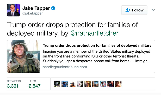 Jake Tapper tweet