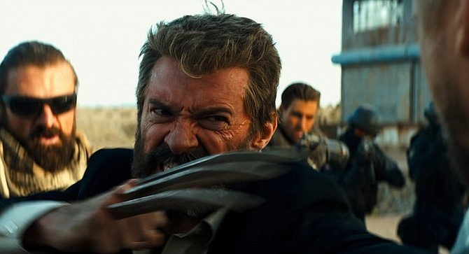 Logan: Hugh Jackman stars as a very grumpy old man.