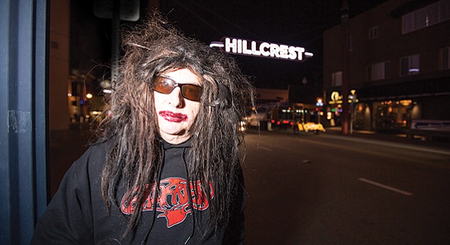 Gary Wilson, in Hillcrest, where he's lived since 1978.