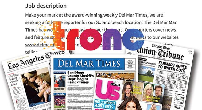 Are tronc’s dabblings with other publications going to serve the Union-Tribune well?
