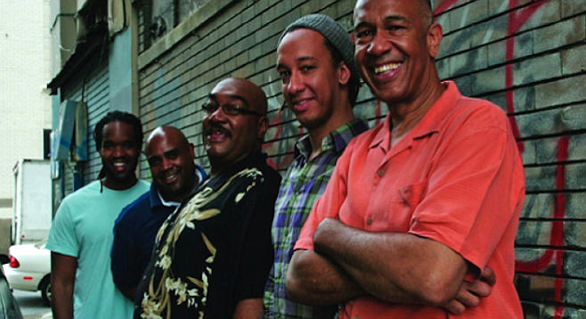 The Clayton Brothers Quintet with John and Jeff Clayton, Terell Stafford, Eric Reed, and Obed Calvaire play the Athenaeum Jazz at the Scripps Research Institute on Monday.