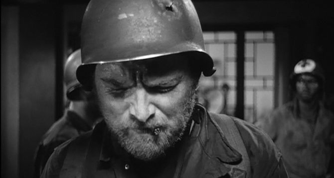 Gene Evans in Samuel Fuller’s The Steel Helmet: “One of the greatest performances I’ve seen.”