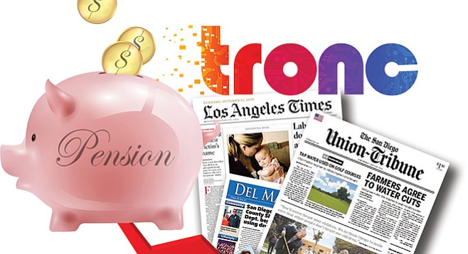Amid a pension-funding shortfall, tronc’s reported deal to buy a big celebrity magazine has been trashed.