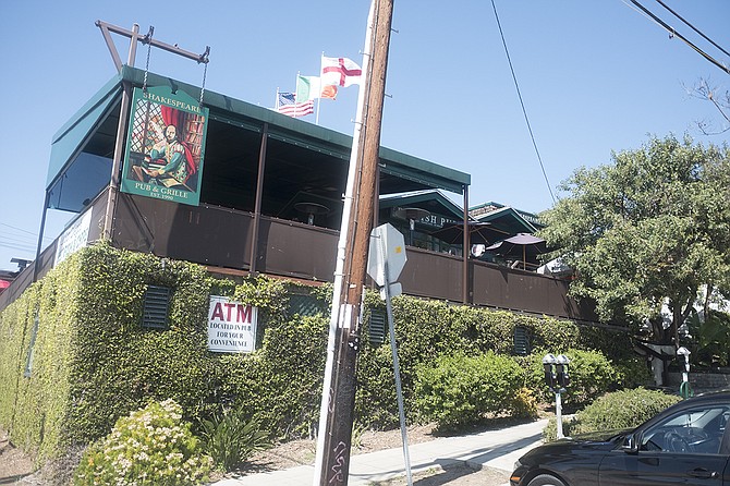 Shakespeare’s Pub has stood on this corner since 1990, when the fish and chips cost $5.95.