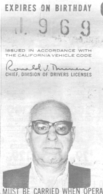 Duke Wolff's driver's license. They checked him into Scripps Memorial Hospital. The police had investigated his wallet and he had Blue Cross. This was a shock.