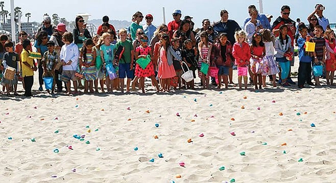Sunday, April 16: Easter at the Beach