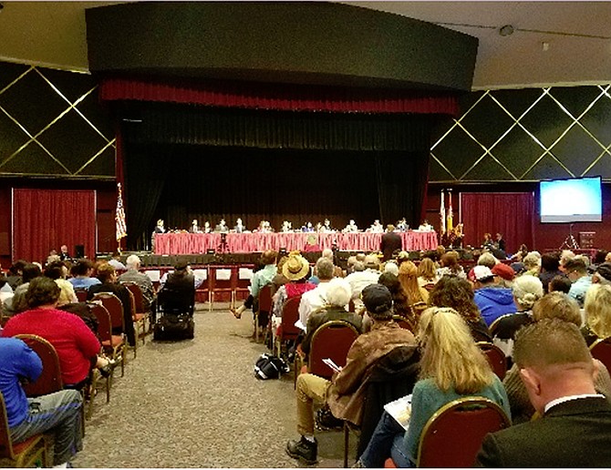 March 20 Homeless Forum - hundreds showed up.