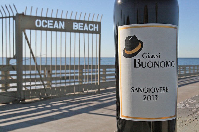 Sangiovese at the OB Pier. A favorite in the Tasting Room 