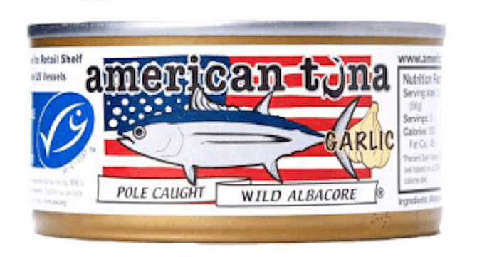 American Tuna offers can labels that allow consumers to trace their fish back to the vessel that landed the catch.
