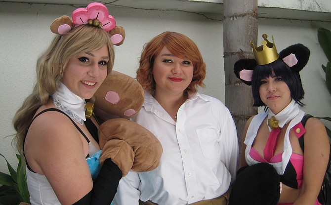 Kureha Tsubaki and Ginko Yurishiro from   Yurikuma Arashi