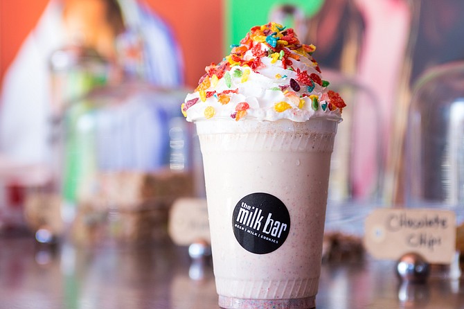 This milkshake adds an element of nostalgia to your brainfreeze.