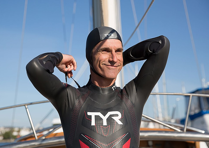 If he completes the swim, Lecomte will be the first person to swim across the Pacific.