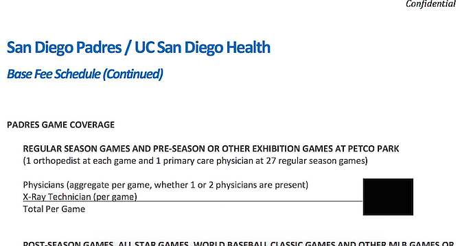 Ucsd Refuses To Reveal Padres Medical Discounts San Diego Reader