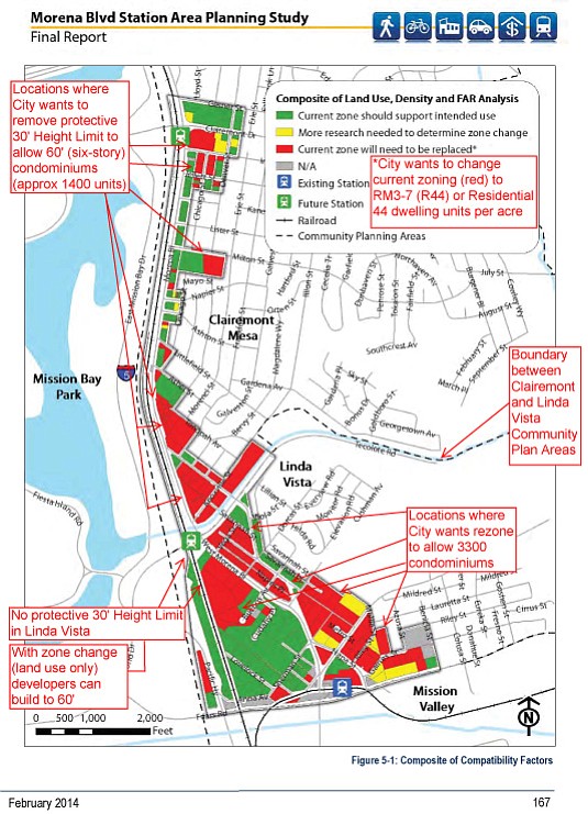 Full map of Transit Oriented Development area.