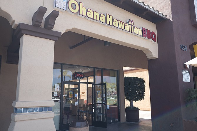 Get a lot of Hawaiian food for less than ten bucks in an Oceanside strip mall
