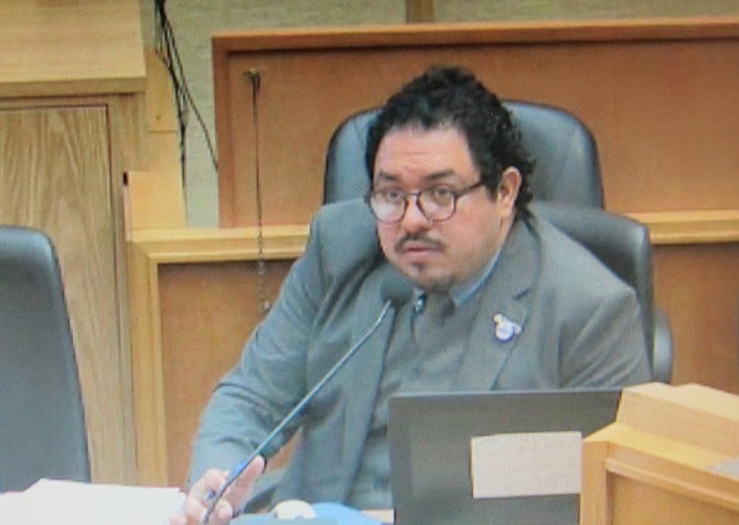 Francisco Mendoza, planning commission, October 2016