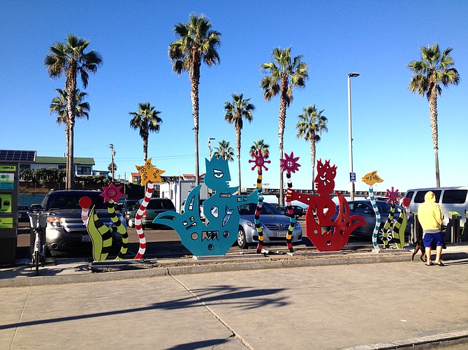 South Beach sits right next to 102 free parking spaces. 