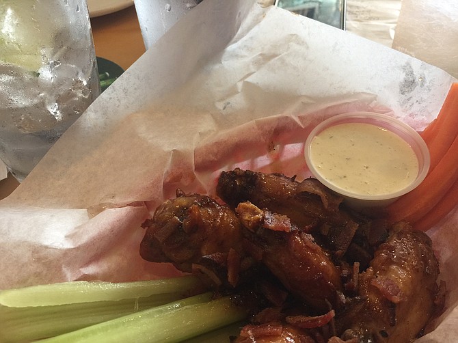 There are 13 sauces to choose from for your chicken wings.