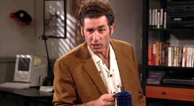 Seinfeld writers just invented the term so they had something to call Kramer!