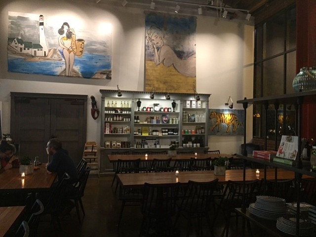 Herb & Eatery interior.