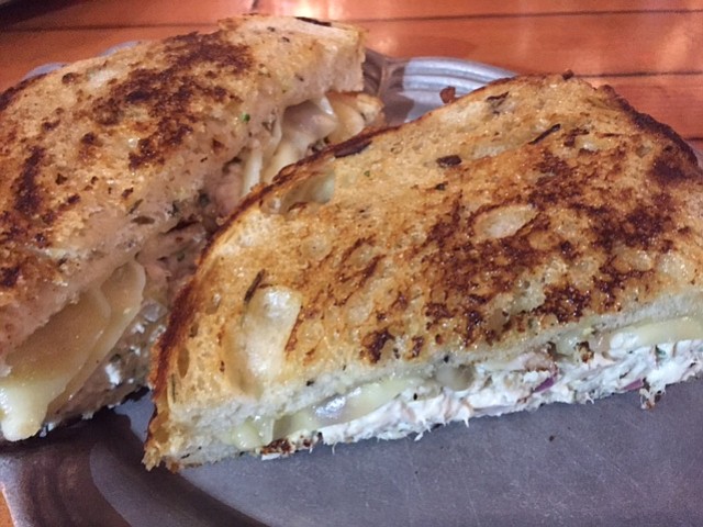 The Olive Oil Poached-Tuna Albacore Melt has a tangy hint of citrus — it’s a reason to return