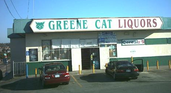 "The Greene Cat at Euclid and Imperial was so sketchy that people think a 7-Eleven could be an improvement."