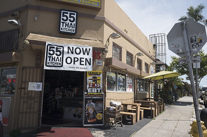 The vegetables are where 55 Thai Kitchen deviates from the norm.