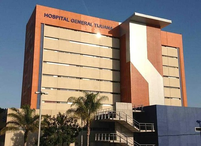 Tijuana's General Hospital (Photo: Frontera)