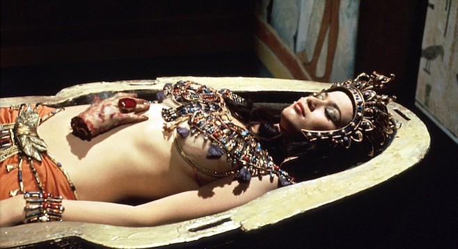 With Valerie Leon in the lead, they might as well have called Part 4 Cleavage from the Mummy’s Tomb.