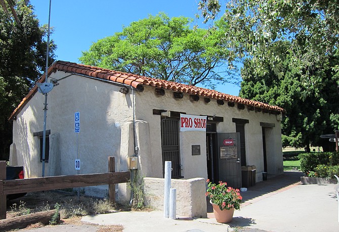 Not just the oldest adobe house in San Diego, the oldest house in San Diego. Some want to turn it into a golf museum.