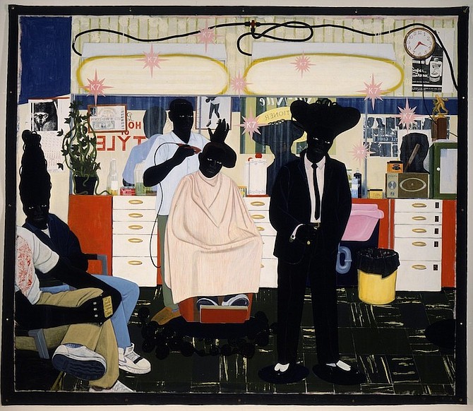 De Style, 1993, by Kerry James Marshall