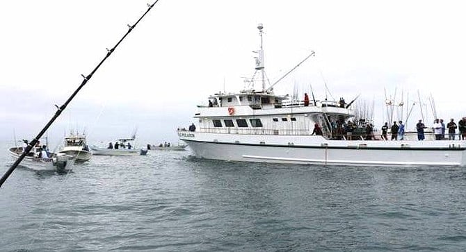 Pangas vs. sportfishing boat near San Quintin - Image by Juan Cook