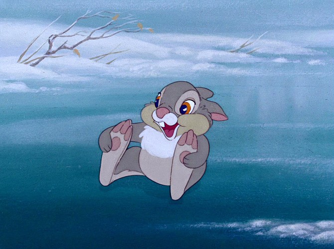 Thumper on ice.