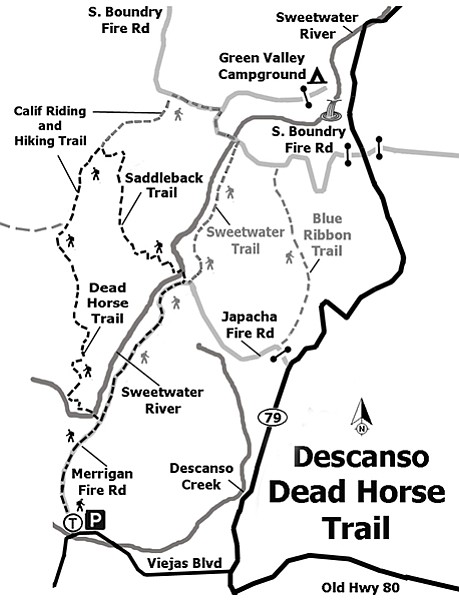 Dead Horse Trail Map