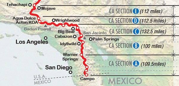 San Diego’s backcountry hosts the first 109 miles of the 2650-mile trail from the Mexican to the Canadian border.
