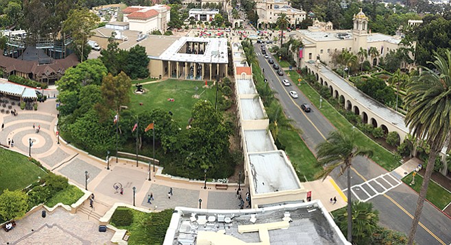 Not for the heights-phobic —  the California Tower in the Museum of Man offers panoramic (but dizzying) view of Balboa park and beyond. - Image by Alyssa Prestidge