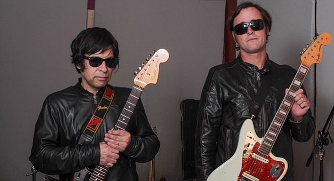 Raul Gonzales, Adam Hall, and their Fender Jags