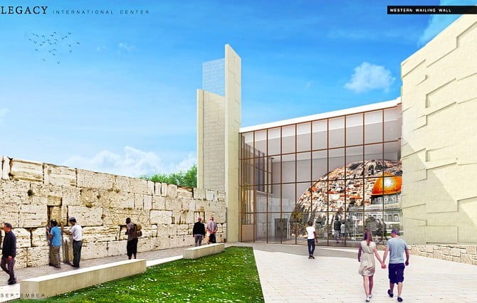 A replica of the Wailing Wall is planned. This western wall in Israel is the sole remains of the temple built by Solomon in Jerusalem and a sacred place of prayer for many. Plans are to bring stone from Israel for the San Diego wall. 