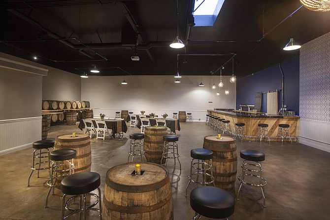 The Barrel Room at New English, debuting to the public July 8th.