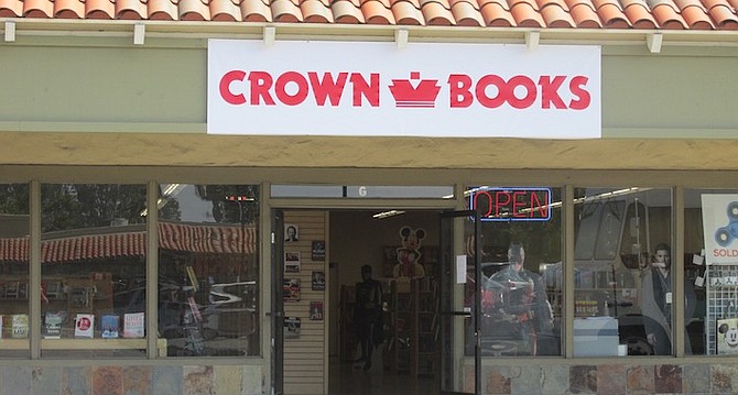 Encinitas Crown Books. No fancy shelves, displays, coffee, or best sellers.