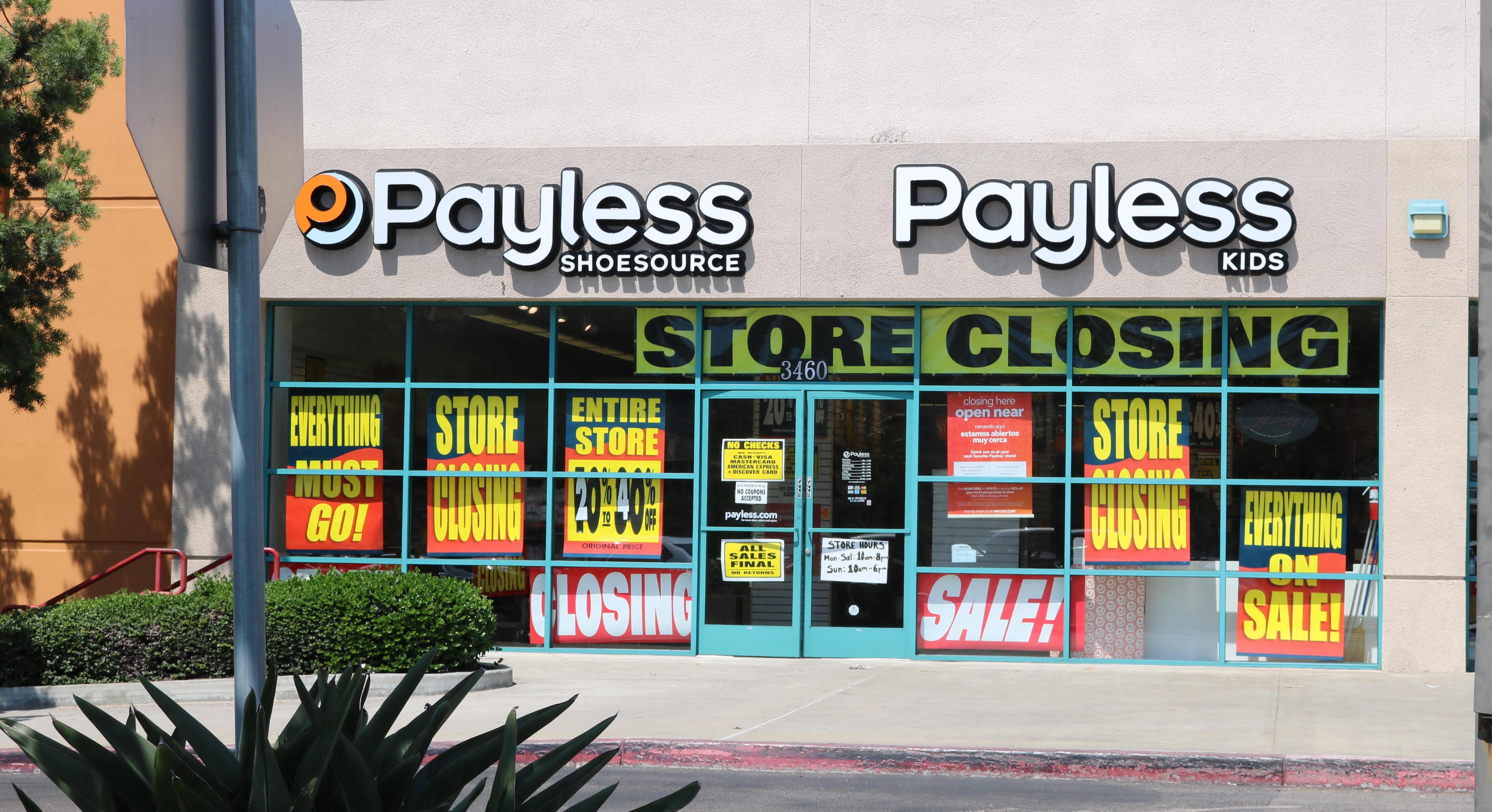 payless store closing sale