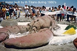 This Lobster was Built When They Were the Titans during 1980's