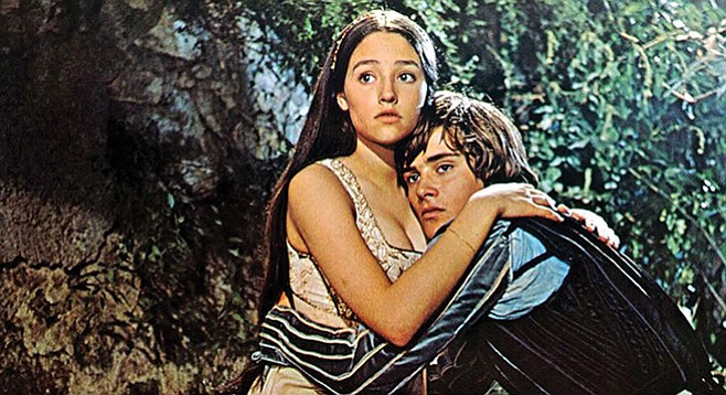 Image from 1968’s Romeo and Juliet, directed by Franco Zeffirelli