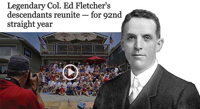 Col. Ed Fletcher spawned an extended well-endowed family and killer.