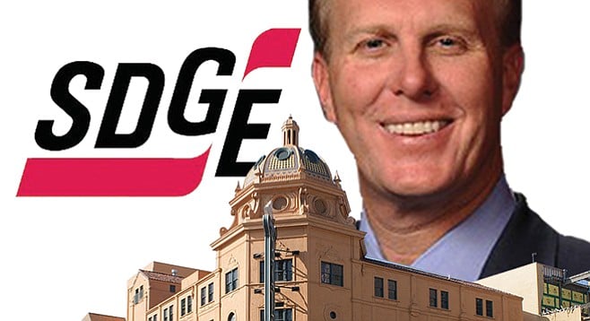 SDG&E helped sponsor mayor Kevin Faulconer’s Balboa Theatre appearance in January. The corporation has also sought an audience with Faulconer, lobbying him (and city-council members) in an attempt to quash plans to eliminate SDG&E’s power-distribution monopoly.