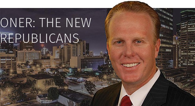 Kevin Faulconer advertises himself as “the new face of California Republicanism” for a San Francisco speech scheduled for August 15. 
