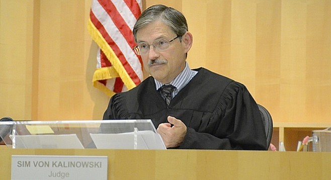 Judge Sim von Kalinowski said the offender could have gotten 13 years in prison.