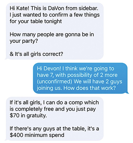 DaVon from Sidebar confirms the preference for only girls.